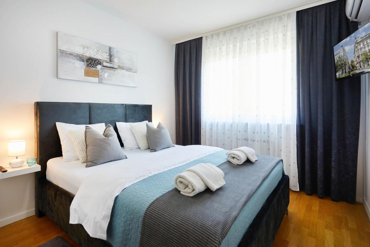 Spacious 2Bdr Apartment Near Business District 자그레브 외부 사진